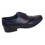 Pantofi barbati din piele naturala bleumarin 993BLM